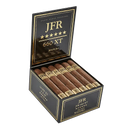 Casa Fernandez J.F.R. XT Maduro Toro cigar with dark, smooth wrapper and medium flavor, displayed in a close-up shot.