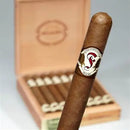 Casa Fernandez Miami Petit Robusto medium flavored cigars, showcasing the cigar's rich wrapper and compact size.