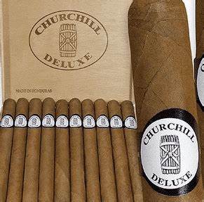 Churchill Deluxe by Caribe Robusto Mild Flavor Cigar Boston's Cigar Shop