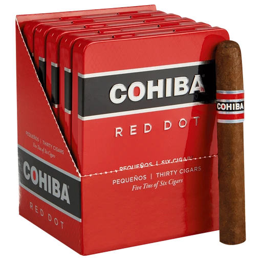 Cohiba Red Dot Cigarillos Medium Flavor Cigar Boston's Cigar Shop
