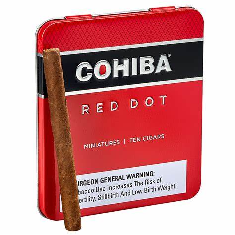 Cohiba Red Dot Cigarillos Medium Flavor Cigar Boston's Cigar Shop