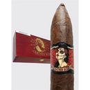 Sweet flavored Leather Rose Torpedo cigar by Deadwood Tobacco Co. featuring a smooth, dark wrapper and decorative band.