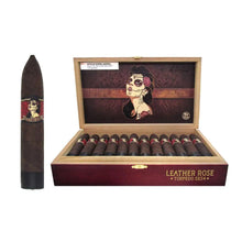 Load image into Gallery viewer, Deadwood Tobacco Co. Leather Rose Torpedo - Bosstyles Boston's Cigar ShopDeadwood Tobacco Co. Leather Rose Torpedo
