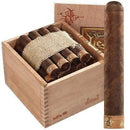 Full-bodied Diesel Robusto premium Nicaraguan cigars displayed in a wooden box, highlighting rich, dark cigar wrappers.
