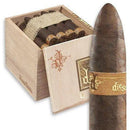Full Flavored Diesel Unholy Cocktail Torpedo Belicoso cigar with dark wrapper, displayed on a wooden surface.
