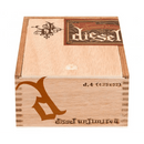Full flavored Diesel Unlimited Maduro d.7 Presidente cigar with dark, oily wrapper and detailed band, showcasing premium cigar craftsmanship.