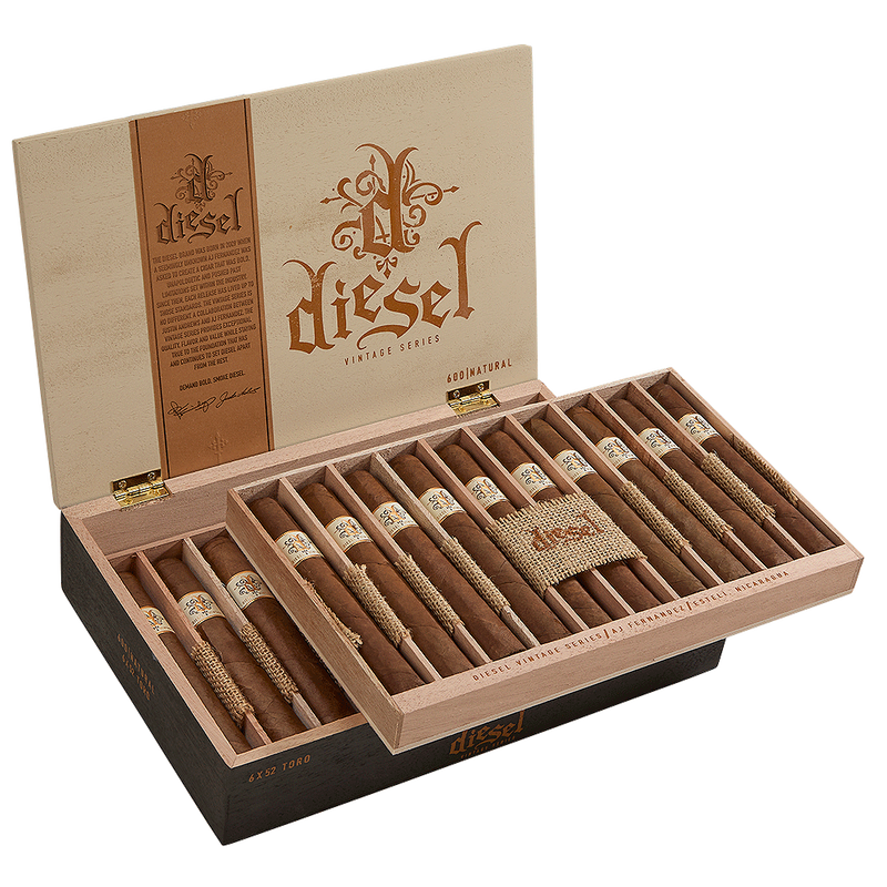 Diesel Vintage Series Natural Toro Medium Flavored Cigars Boston's Cigar Shop