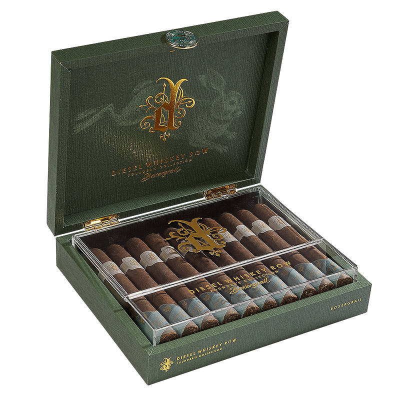 Diesel Whiskey Row Founder's Collection Boxergrail Toro Full Flavored Cigars Boston's Cigar Shop