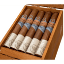 Diesel Whiskey Row Premium Toro cigar with medium flavor, showcasing a wrapped cigar with a dark, smooth tobacco leaf appearance.
