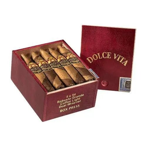 Dolce Vita Cafe Coffee Barberpole Edition Robusto Grand