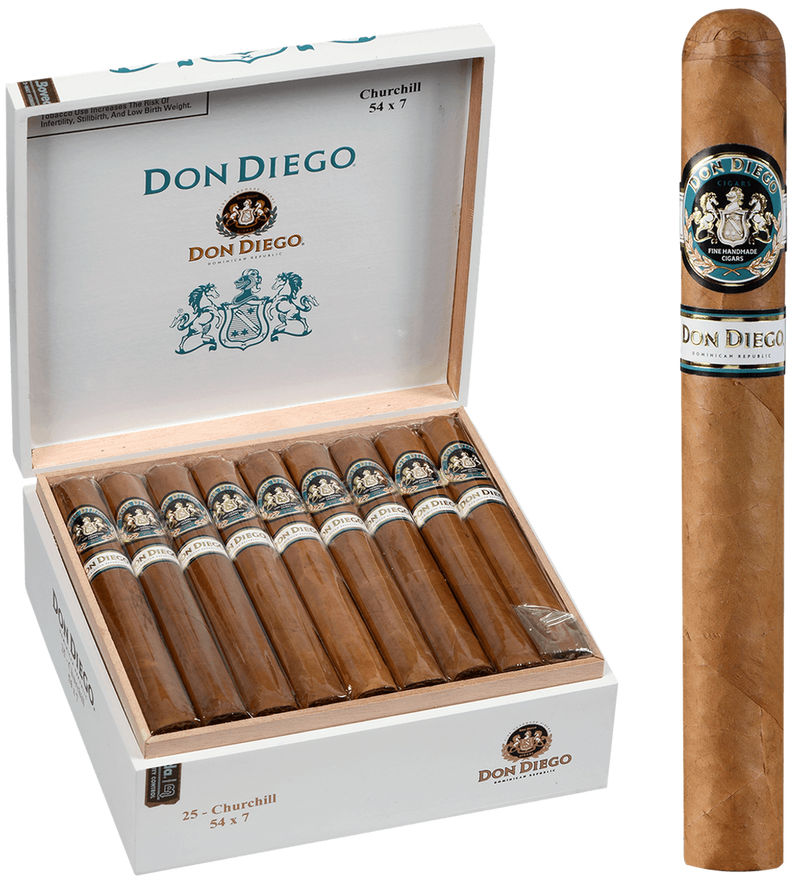 Don Diego Churchill Mild Flavor Cigar Boston's Cigar Shop