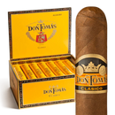 Sweet flavored Don Tomas Clasico Corona Grande cigar in tubo, showcasing its rich aroma and premium cigar appearance.