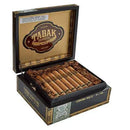 Drew Estate Tabak Especial Corona Dulce sweet flavored cigar with a dark wrapper, displayed on a wooden surface.
