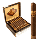 Drew Estate Tabak Especial Toro Negra medium-flavored cigar pack showing dark brown cigars with band labels on a wooden surface.