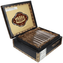 Drew Estate Tabak Especial Toro Negra medium-flavored cigar pack with dark brown wrappers and cigar bands, displayed on a neutral background.