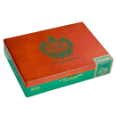 Full-flavored El Rey Del Mundo Appointment Brazil Robusto cigar with rich wrapper, displayed on a wooden surface.