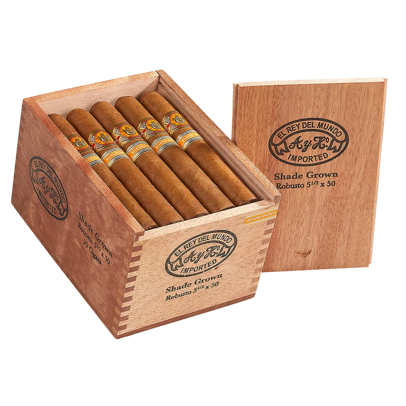 El Rey del Mundo Shade Grown Robusto Mild Flavor Cigar Boston's Cigar Shop