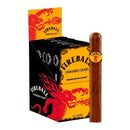 Sweet flavored Fireball Corona cigar from Boston's Cigar Shop, showcasing the wrapped cigar with colorful branding.
