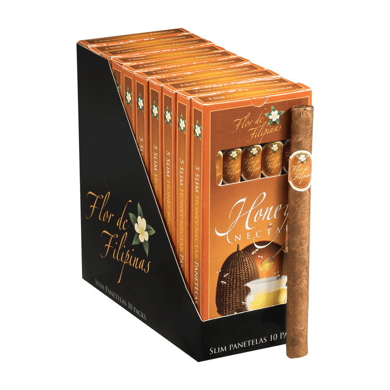 Flor De Filipinas Java Flavors Slim Panatela - Honey Sweet Flavored Cigar Boston's Cigar Shop