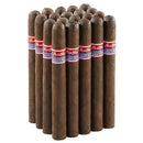 Flor De Oliva Churchill Maduro sweet flavored cigar with dark brown wrapper and band, displayed on a wooden surface.