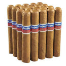 Flor de Oliva Gold Robusto sweet-flavored cigar with a smooth, dark wrapper and gold band, displayed on a wooden surface.