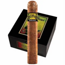 Sweet flavored Foundation The Upsetters Django Robusto cigar, showcasing its rich, smooth wrapper and detailed band design.