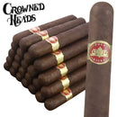 Four Kicks by Crowned Heads Corona Gorda sweet flavored cigar showcasing its rich wrapper and elegant band.