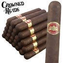 Four Kicks by Crowned Heads Sublime Toro sweet-flavored cigar displayed in a close-up image showing the cigar's wrapper and band.