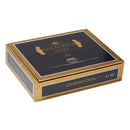 Gilberto Oliva Reserva Noir Toro medium flavored cigars, showcasing dark wrapped cigars with a smooth finish and elegant band.