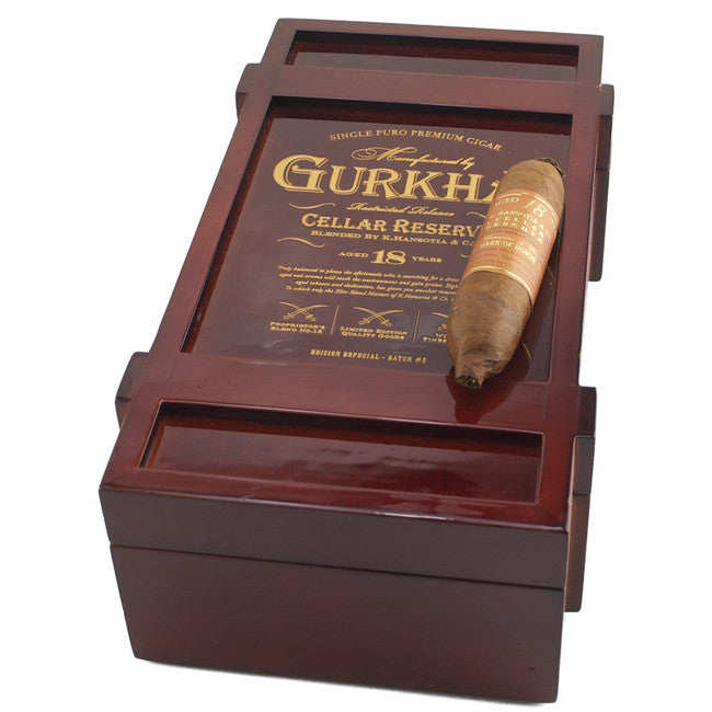 Gurkha Cellar Reserve Ed. Esp. Solara Perfecto Medium Flavored Cigars Boston's Cigar Shop