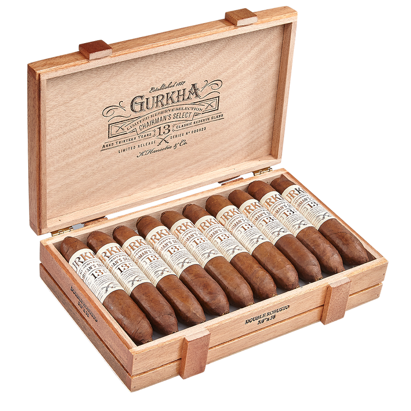 Gurkha Chairman's Select Double Robusto Perfecto Medium Flavored Cigars Boston's Cigar Shop
