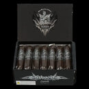 Gurkha Ghost Silver Spook Gordo sweet flavored cigar with dark wrapper, featuring detailed band and smooth texture.