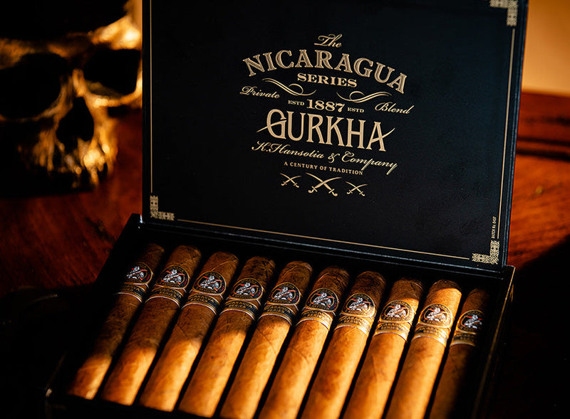 Gurkha Nicaragua Series Belicoso Full Flavored Cigars Boston's Cigar Shop
