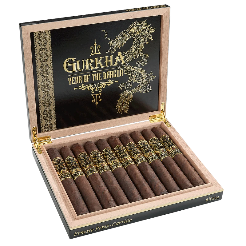 Gurkha Year of the Dragon by E.P. Carrillo Toro Medium Flavored Cigars Boston's Cigar Shop