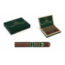 H. Upmann Banker Day Trader Toro cigar, medium flavor, resting in a box, showcasing the premium cigar's wrapper and branding.
