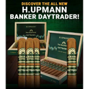 H. Upmann Banker Day Trader Toro cigar with medium flavor, featuring a smooth wrapper and classic cigar band design.