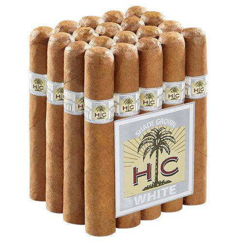 HC Series White Shade Grown Robusto Mild Flavor Cigar Boston's Cigar Shop
