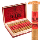 Hellion by Oliva Devil's Own Robusto Connecticut cigar, medium flavor, with a smooth, light-colored wrapper and premium tobacco leaf.