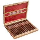 Herrera Esteli Connecticut Broadleaf Lancero cigar with coffee-infused flavor, displayed in a close-up shot.