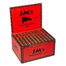 JM's Dominican Maduro Churchill cigar, a medium-flavored cigar with a rich Maduro wrapper, displayed in this close-up image.