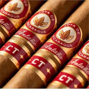 Joya de Nicaragua Antano Connecticut Robusto medium flavored cigar displayed, showcasing its smooth Connecticut wrapper and premium quality.