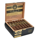 Full-flavored Joya de Nicaragua Antano Dark Corojo Azarosa Robusto cigar, showcasing rich dark wrapper and premium cigar band.