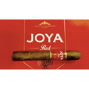 Coffee-infused Joya de Nicaragua Red Canonazo Robusto cigar displayed with detailed wrapper and band, highlighting its rich flavor profile.