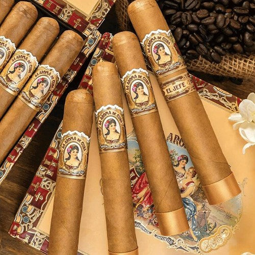 La Aroma de Cuba Connecticut Churchill Mild Flavor Cigar Boston's Cigar Shop