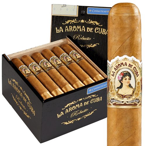 La Aroma de Cuba Connecticut Corona Mild Flavor Cigar Boston's Cigar Shop
