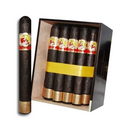 Full-flavored La Gloria Cubana Serie R No. 4 Maduro Robusto cigar, showcasing dark, oily wrapper and premium tobacco leaves.