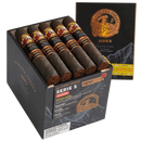 La Gloria Cubana Serie S Maduro Robusto cigar with dark, oily wrapper and band, medium flavored premium cigar from Boston's Cigar Shop.