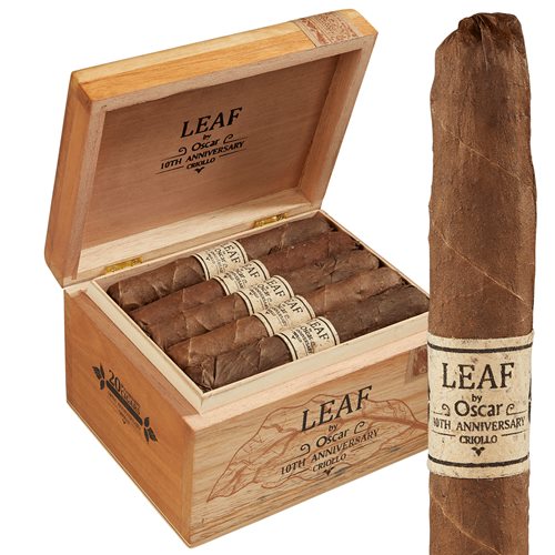 Leaf by Oscar 10th Anniversary Criollo Sixty Gordo Medium Flavored Cigars Boston's Cigar Shop