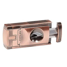 Load image into Gallery viewer, Lotus Duke V Triple Torch V-Cut Copper - Bosstyles Boston's Cigar ShopLotus Duke V Triple Torch V-Cut Copper
