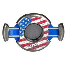 Load image into Gallery viewer, Lotus Meteor 64 Ring Gauge Cutter US Flag - Bosstyles Boston's Cigar ShopLotus Meteor 64 Ring Gauge Cutter US Flag
